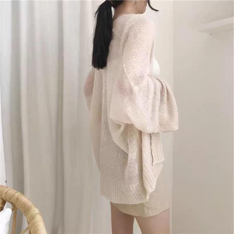 Áo cardigan len nữ áo khoác cardigan mỏng nữ tính phong cách hàn quốc Mophus MB003P