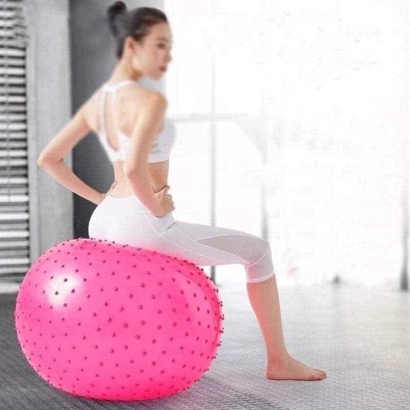 Bóng Yoga Gai 75Cm Màu Đỏ