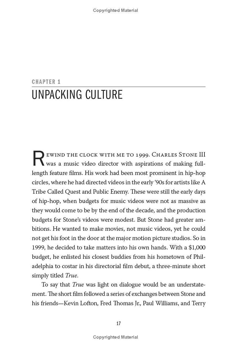 Sách ngoại văn: For The Culture
