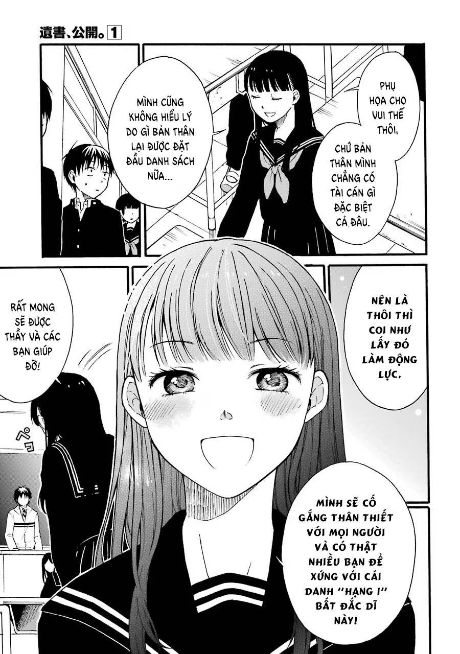 di thư trên bàn chapter 1 21