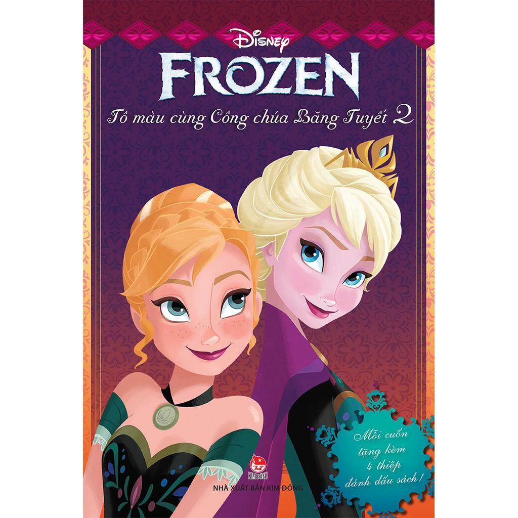 Combo Sách - Bộ Frozen - Tô Màu Cùng Công Chúa Băng Tuyết ( 6 Quyển )