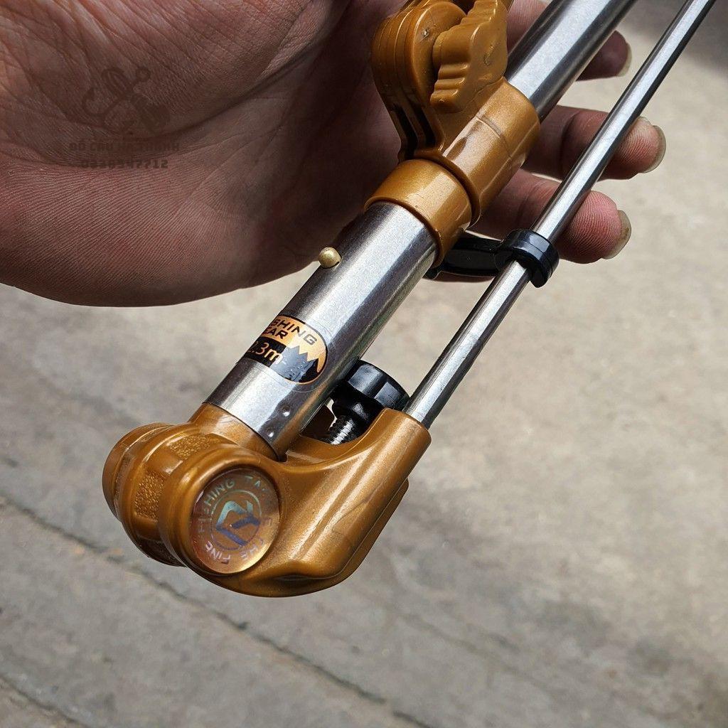 Chống cần đơn gác cần tay inox câu đài BOYANG 2.3m