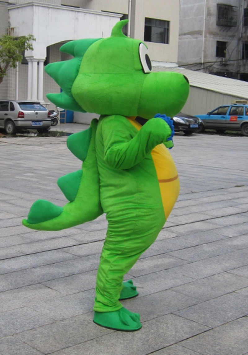 Mascot hoá trang khủng long