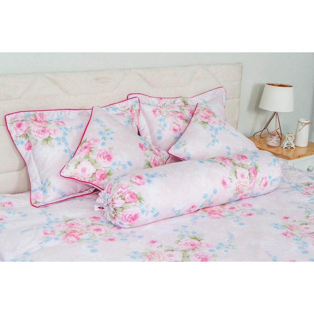 Ga bọc đệm và vỏ gối cotton Grand HQSM - 180 x 200 cm