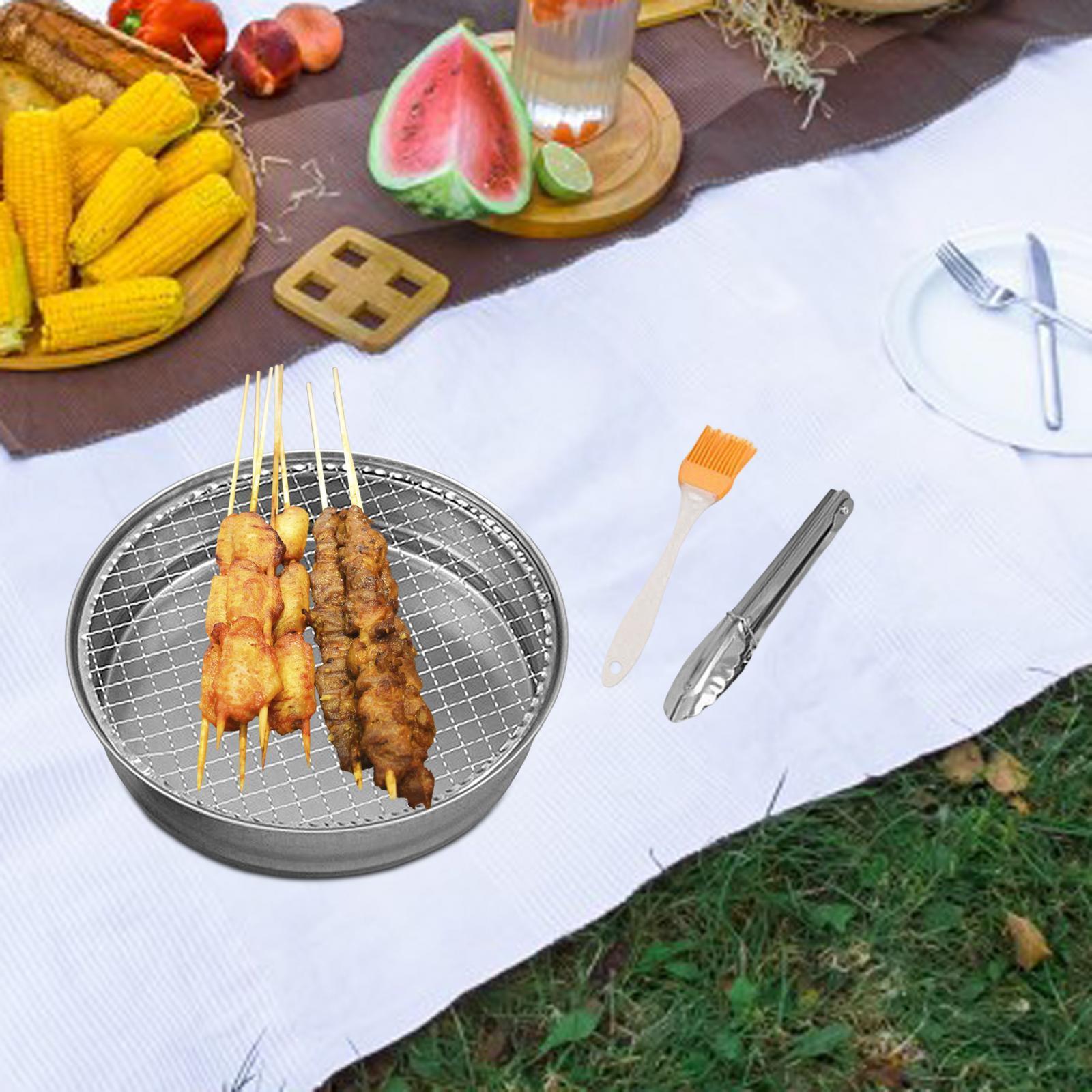 Disposable Grill Stainless Steel Portable Barbecue Grill