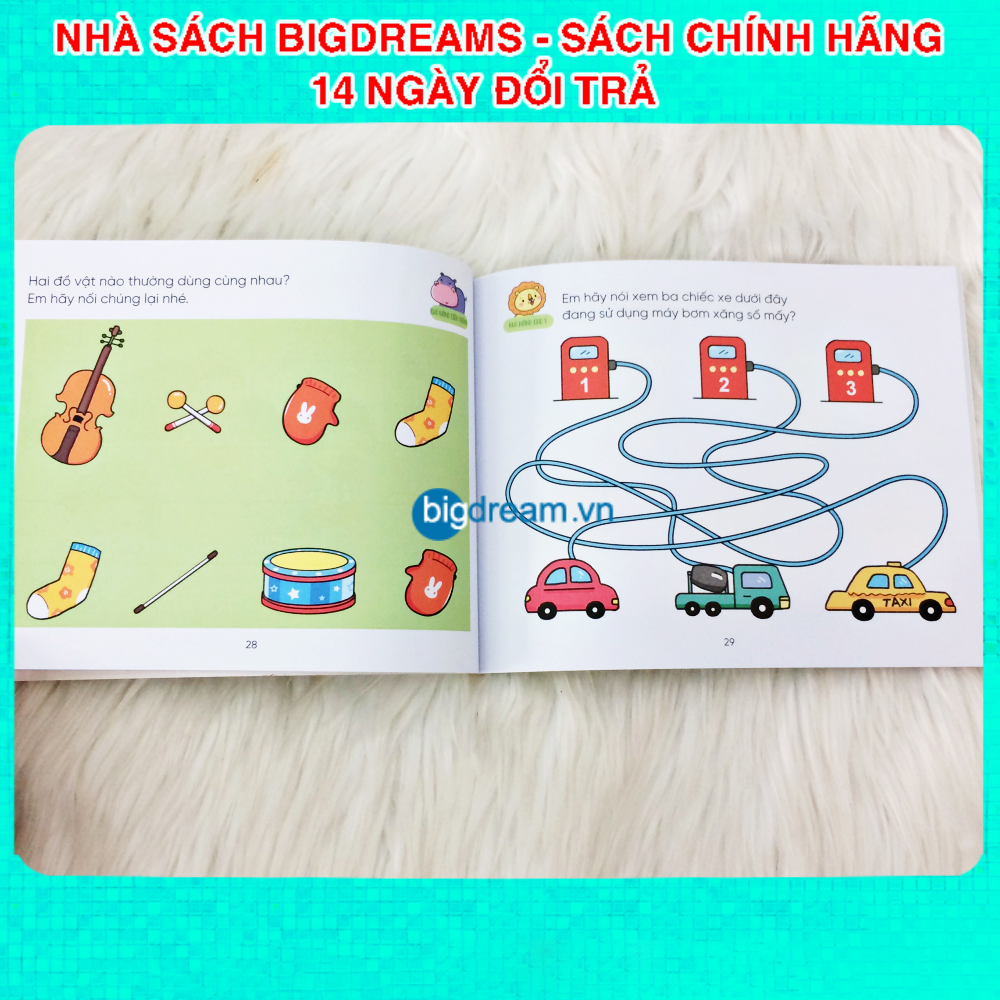 Hỏi đáp thông minh Rèn luyện não trái và não phải Tập 2 - Phát triển tư duy cho bé