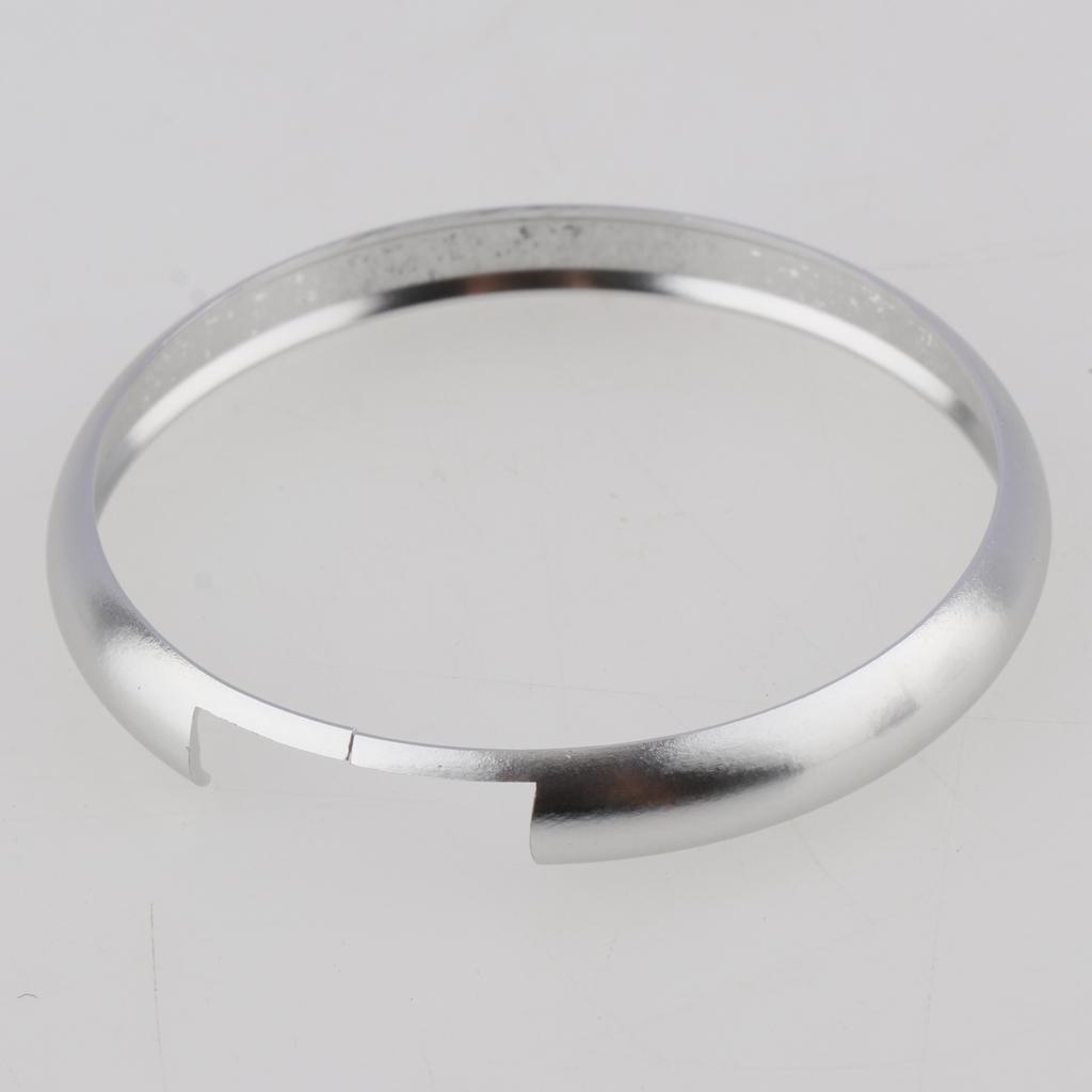 3-4pack Aluminum Key Ring Trim Chain For BMW Clubman Countryman Silver