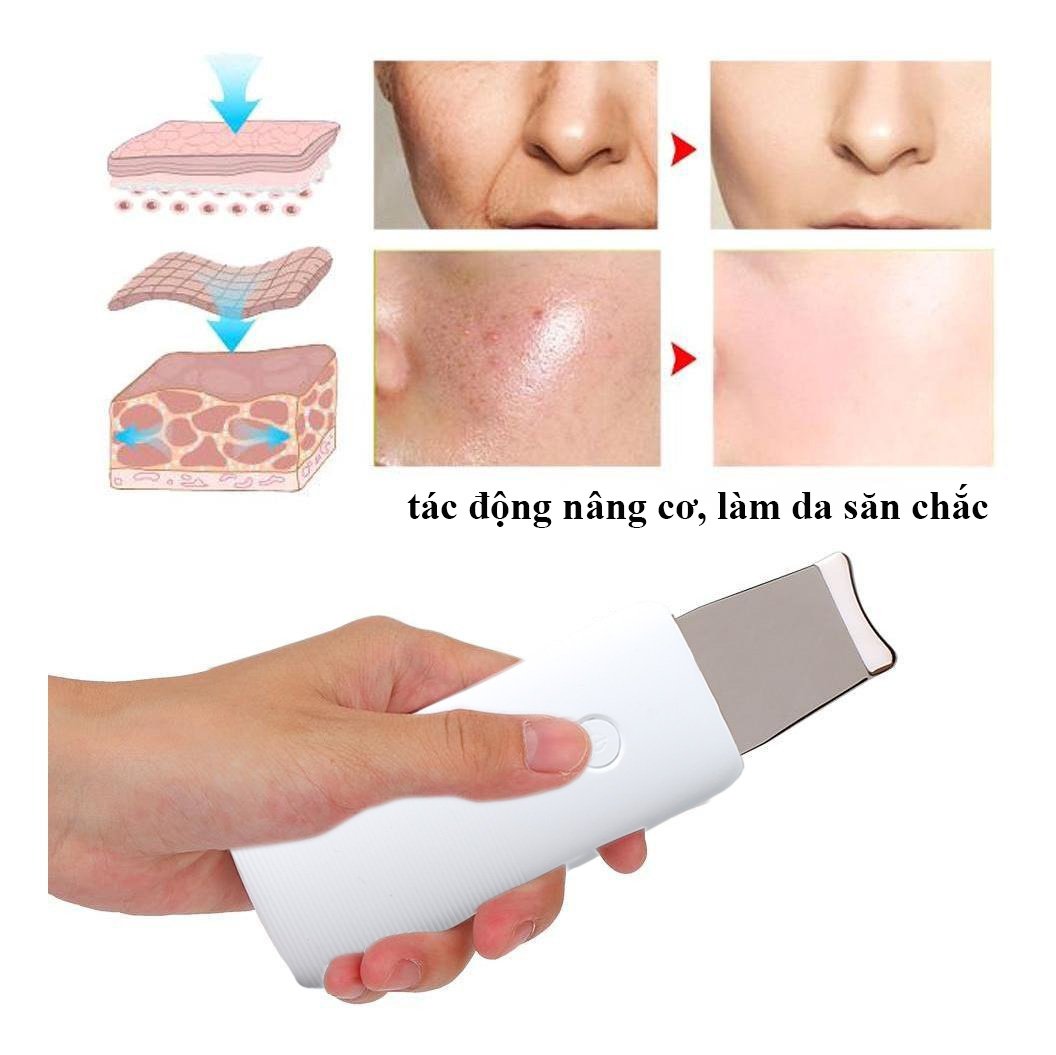 Máy tẩy tế bào chết siêu âm Nhật Bản MINISO ULTRASONIC SKIN SCRUBBER - MNS067