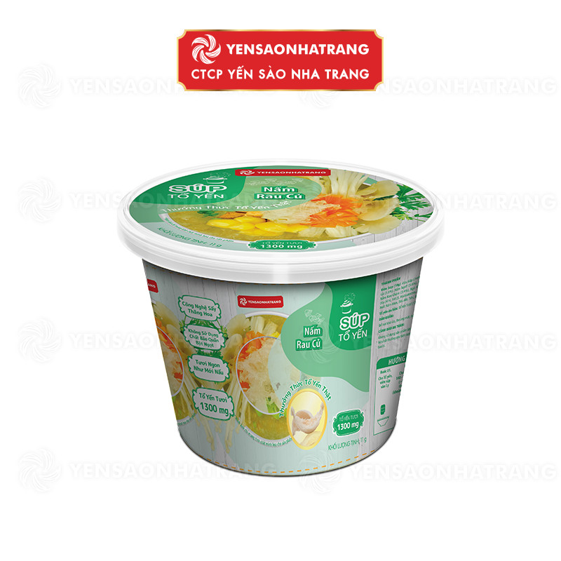 Súp Tổ Yến Nấm Rau Củ Yến Sào Nha Trang
