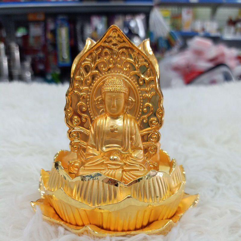 Phật 3 mặt đế sen 8338