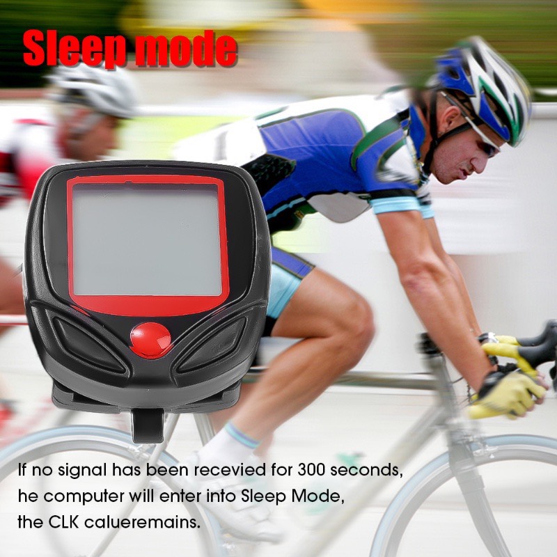 Đồng hồ đo tốc độ có dây cho xe đạp thể thao siêu bền chống nước chạy chính xác DH01 - Hàng Chính hãng dododios