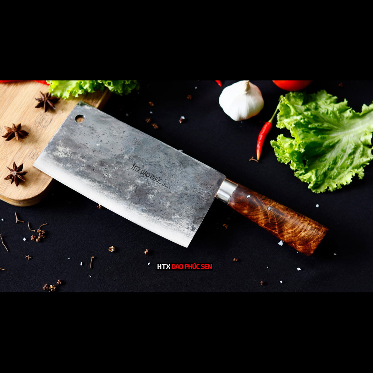 Dao Phúc Sen Chặt - Thái Bản 10 Cán Cẩm