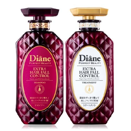 Dầu Gội Kích Thích Mọc Tóc Moist Diane Extra Hair Fall Control 450ml Phục Hồi và Kiểm Soát Tóc Rụng số 1 Nhật Bản