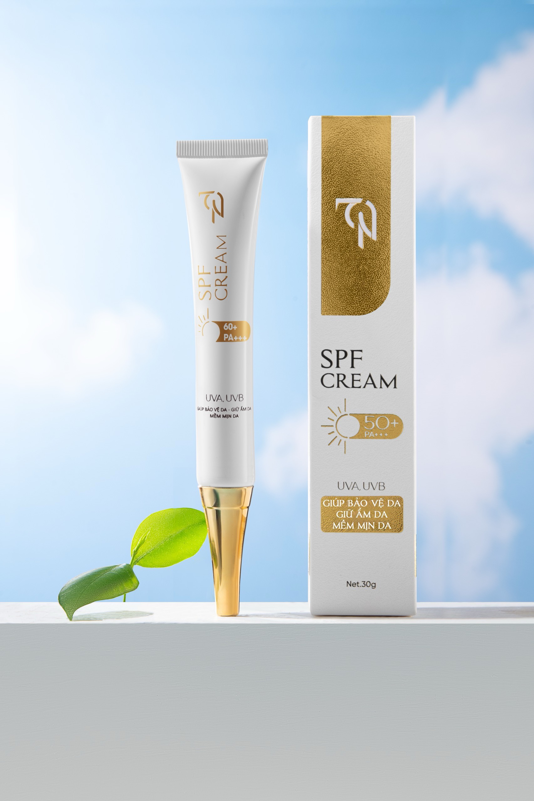 Kem Chống Nắng Collagen X3 Mỹ Phẩm Đông Anh Chính Hãng 20g Nâng Tông Dưỡng Ẩm Trắng Da Spf 50+++