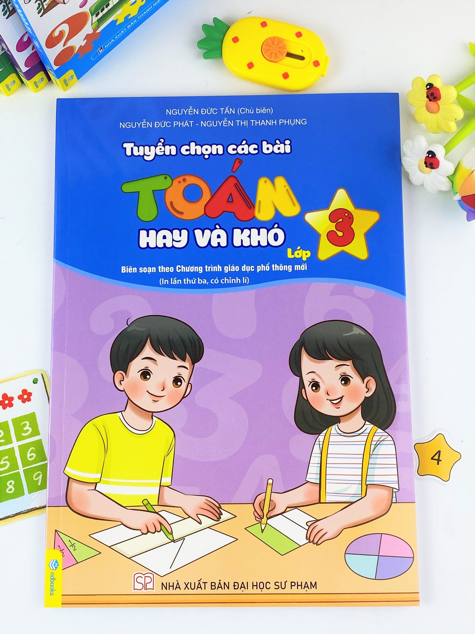 Sách - Tuyển Chọn Các Bài Toán Hay Và Khó - Lớp 3 (Biên soạn theo chương trình GDPT mới) - ndbooks