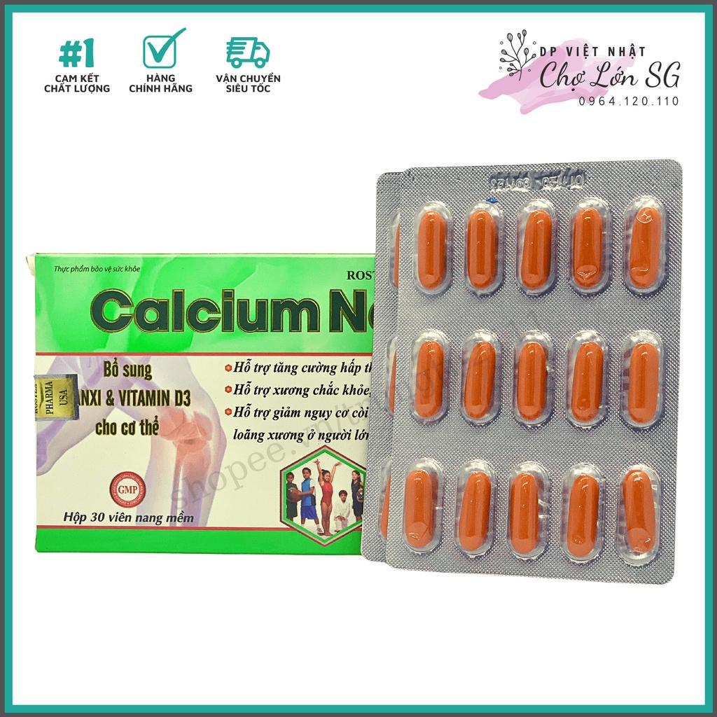 Viên uống CALCIUM NANO bổ sung canxi D3 giúp tăng chiều cao, chắc xương – Hộp 30 viên