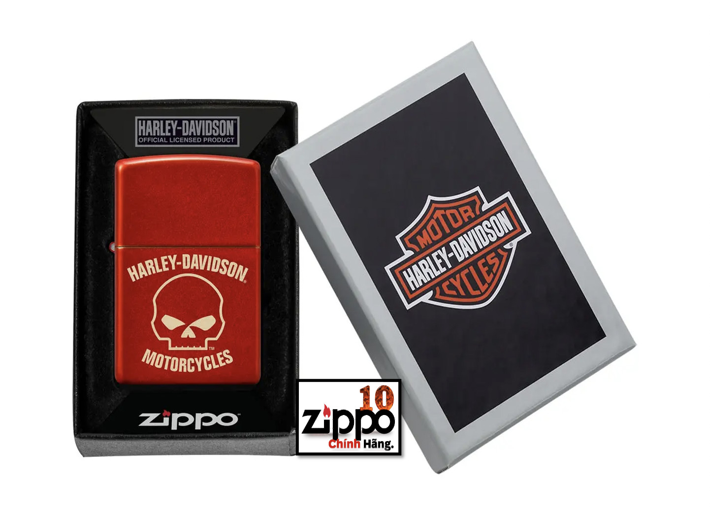 Bật lửa Zippo 48603 Harley-Davidson - Chính hãng 100%