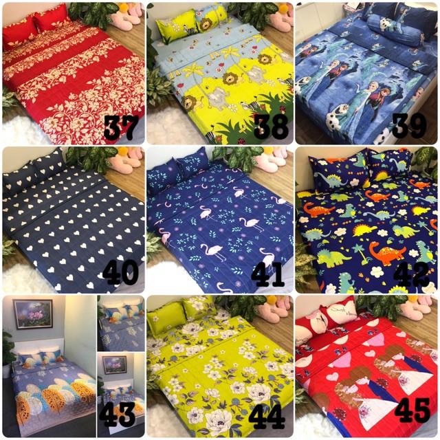 Set ga gối poly 1m8 mẫu cung hoàng đạo