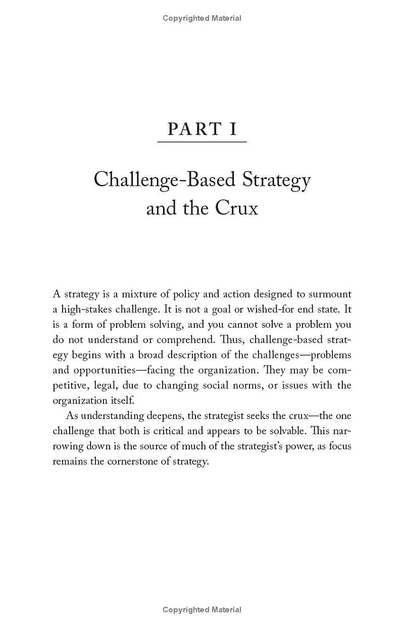 The Crux: How Leaders Become Strategists