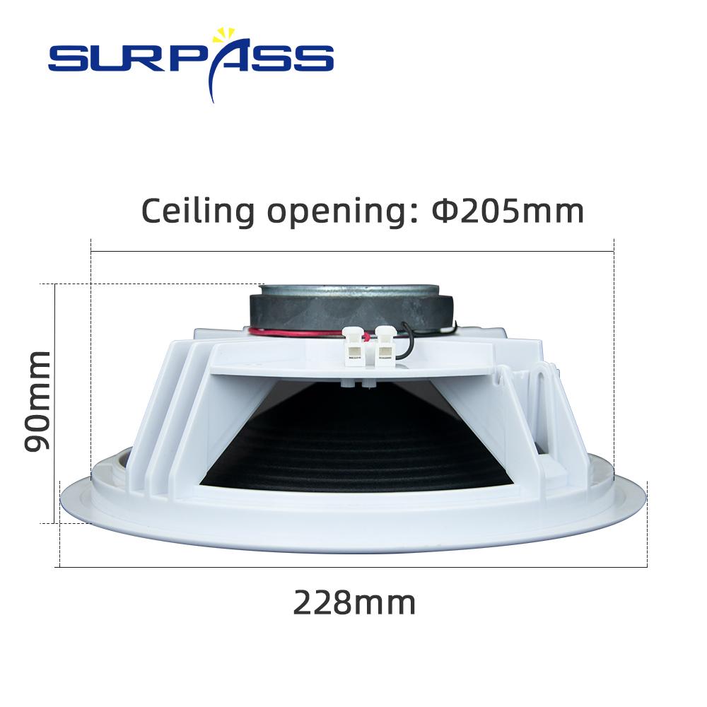 AIYIMA 2 Chiếc 45MM Di Động Âm Thanh Loa Bass Loa 4 Ohm 5W Loa Trầm Khuếch Đại Âm Thanh Gia Đình Rạp Hát DIY