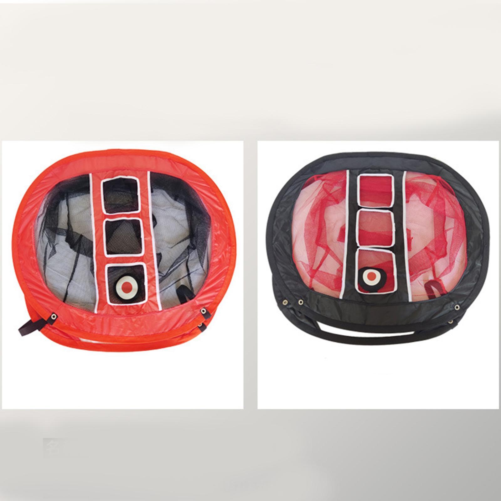 Collapsible Golf Chipping Net Indoor Outdoor Golfing Target Net Netting for Swing Practice