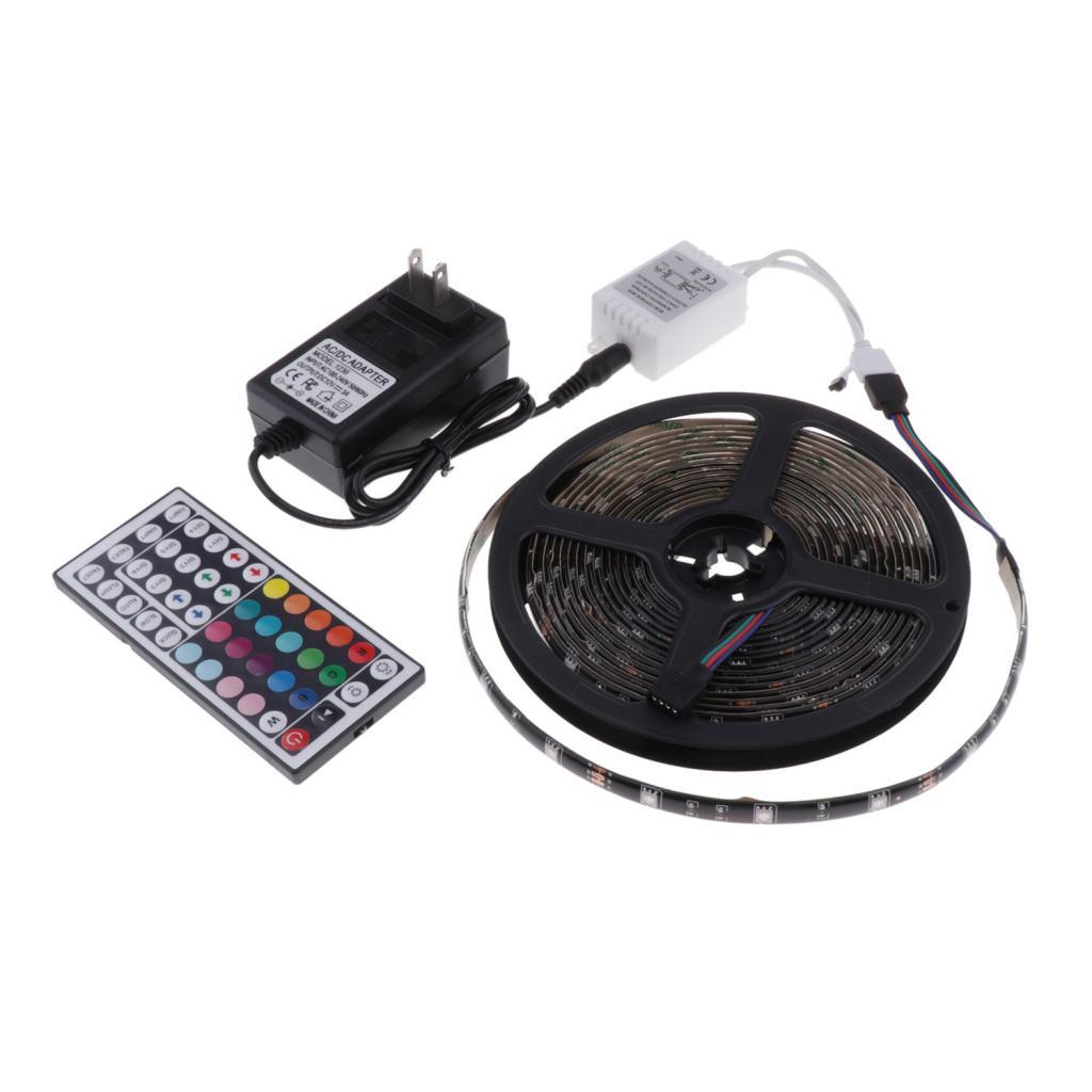 LED Strip Lights with 44 Key Remote Controller for Home Outdoor Decor