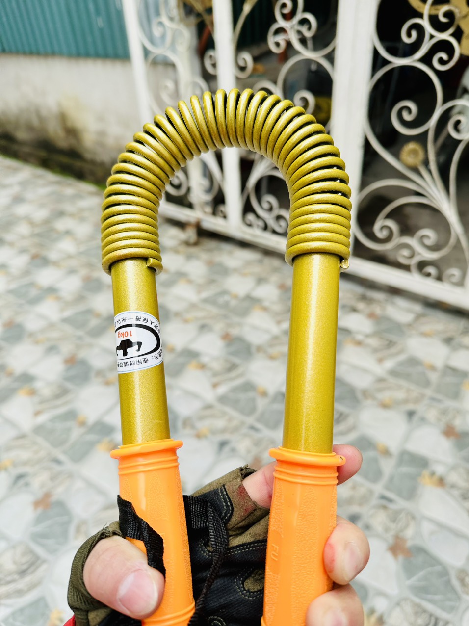[10kg] Thanh Gậy Bẻ Lò Xo 10Kg Cho Bé Trẻ Em và người mới tập chơi