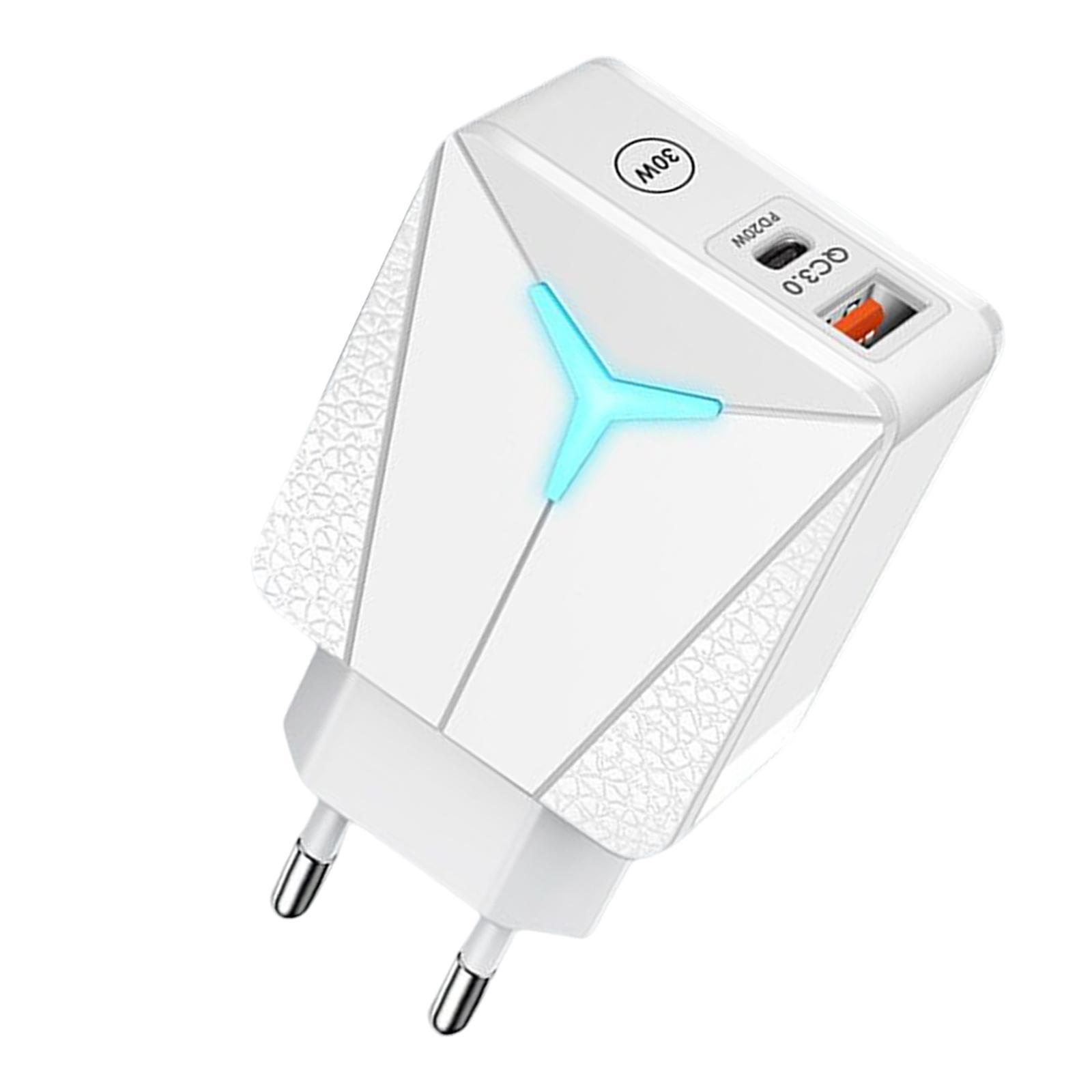 Phone Charger Plug Portable PD 20W .0 Converter for Home Use Travel