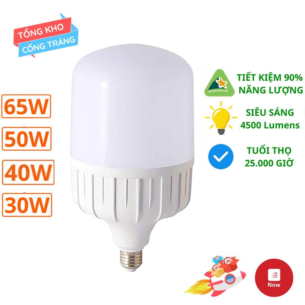 Bóng Đèn Linh Phi Siêu Tiết Kiệm Điện 5w, 10w, 15w, 20w, 30w, 40w, 50w Bóng Đèn Led Trụ Siêu Sáng