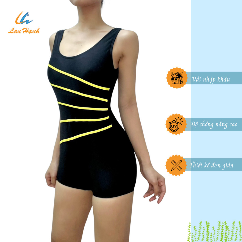 Bộ Bơi Nữ Một Mảnh Short 30131 Lan Hạnh