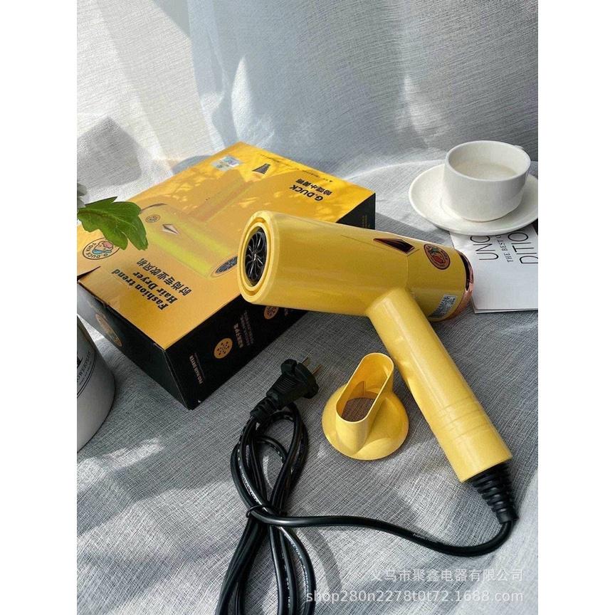 Máy sấy tóc mini tiện gọn tặng kèm đầu sấy mỏ vịt - Sấy Tóc G - DUCK