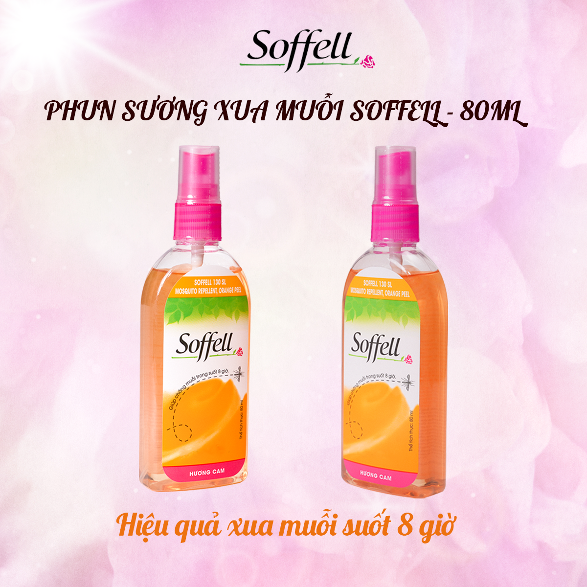 [COMBO 2] PHUN SƯƠNG XUA MUỖI SOFFELL - 80ML
