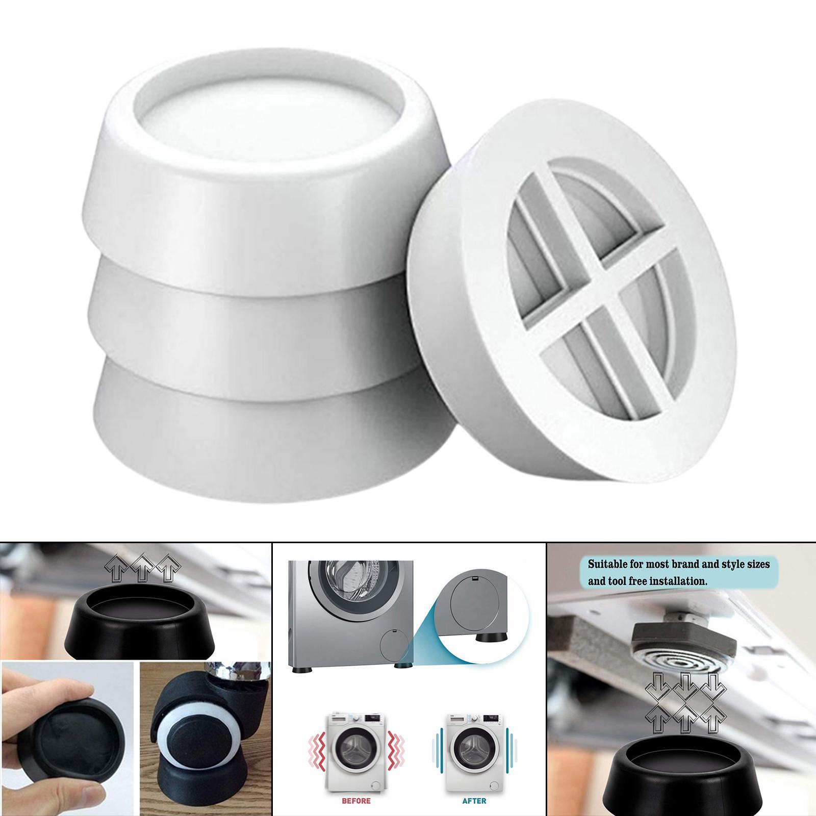 4x Anti Vibration Pads Rubber Washing Machine Feet Pads for Washer