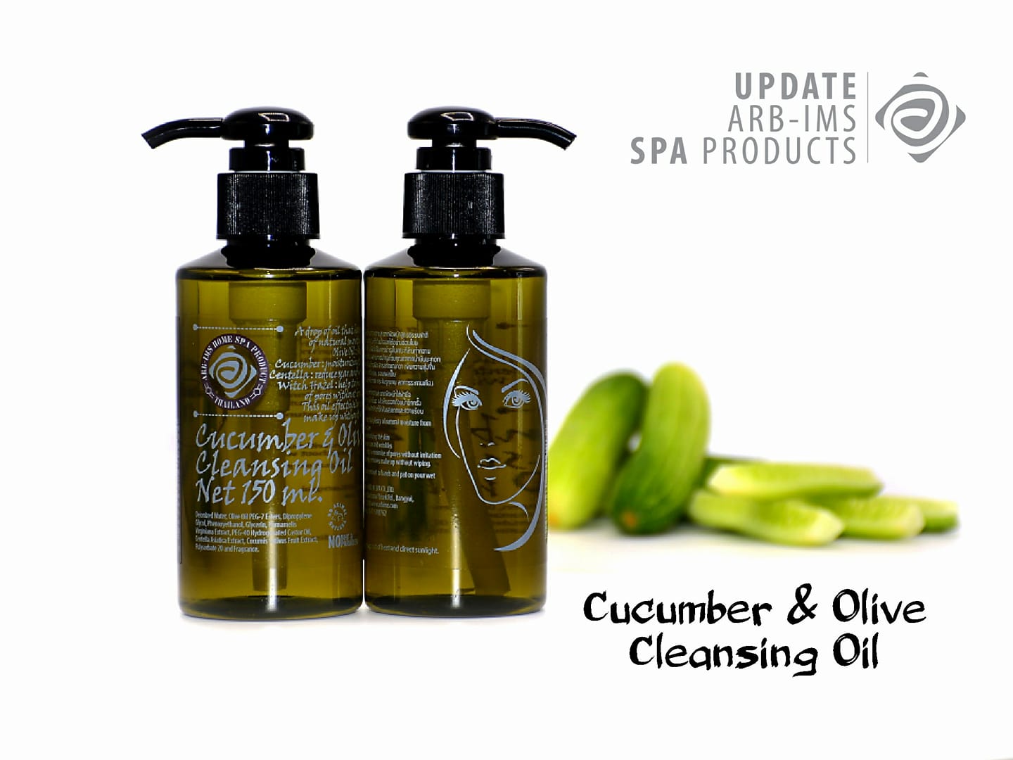 Dầu Tẩy Trang từ Chiết Xuất Olive và Dưa Chuột - Cucumber &amp; Olive Cleansing Oil