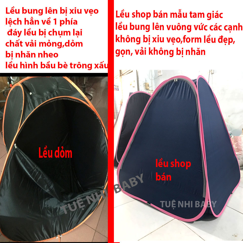 Lều xông hơi mini tự bung