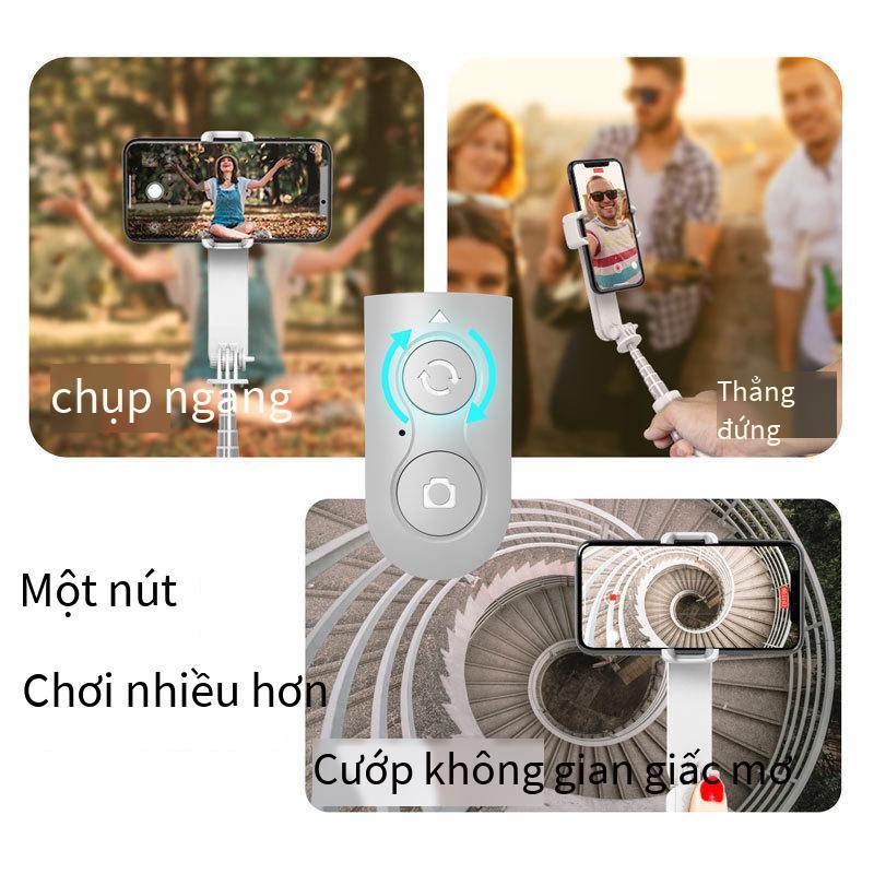 Phong cách mới nhất L09 mini gập lấp đầy ánh sáng ổn định một trục điện thoại di động theo dõi video ổn định chống rung Bluetooth