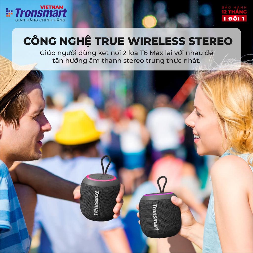 Loa Bluetooth Tronsmart T7 Mini Công suất 15W Âm thanh siêu trâm Chống nước IPX7 - Hàng chính hãng