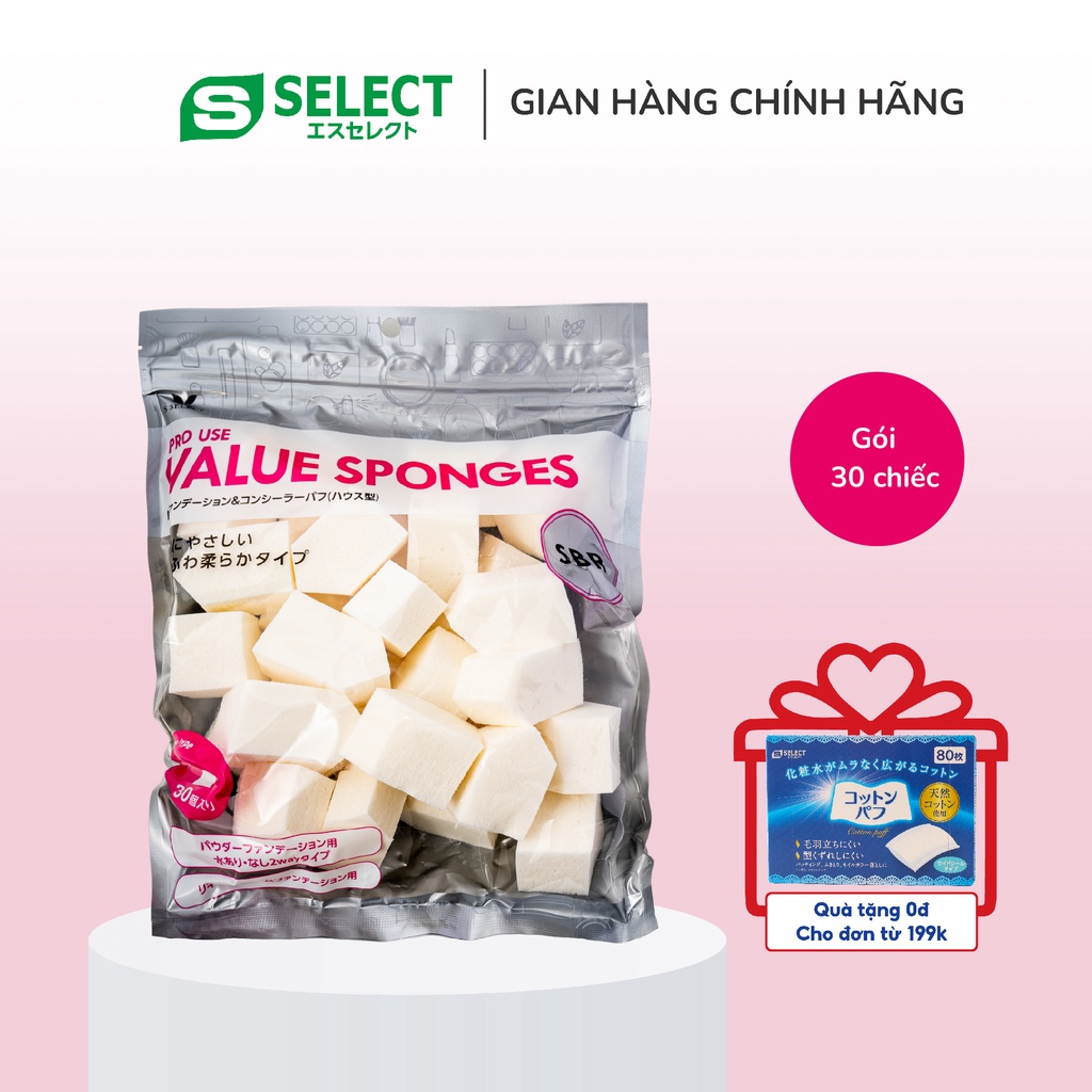 Hình ảnh MÚT TRANG ĐIỂM TỪ CAO SU NHÂN TẠO S SELECT PRO USE