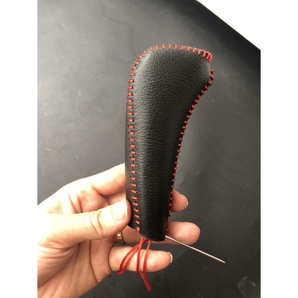 BỌC CẦN SỐ, PHANH TAY KIA FORTE, SOLUTO SỐ TỰ ĐỘNG DA BÒ THẬT 100%, BẢO HÀNH 2 NĂM,chỉ lấy bọc cần số