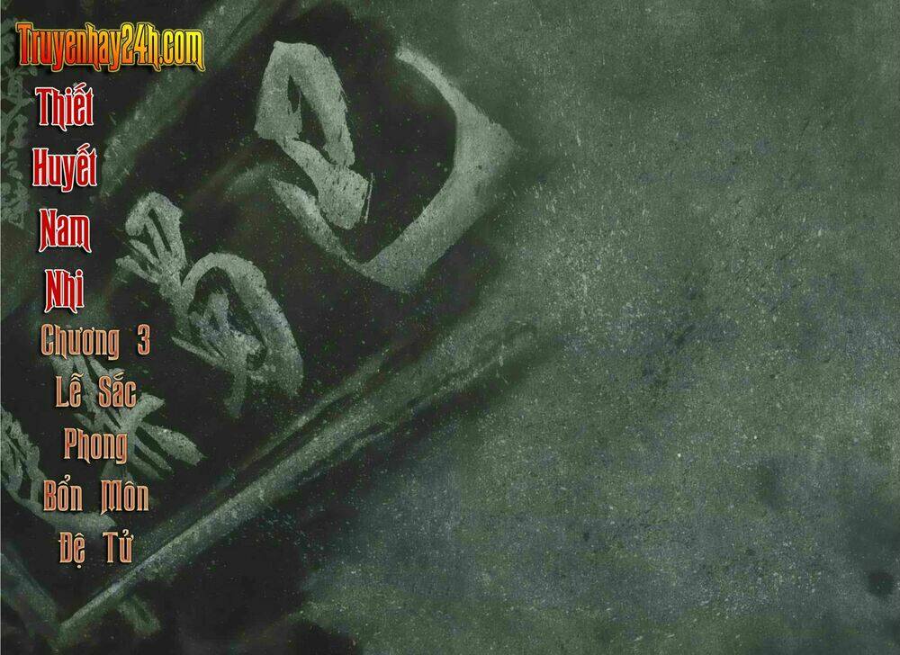 thiết huyết nam nhi chapter 3 1