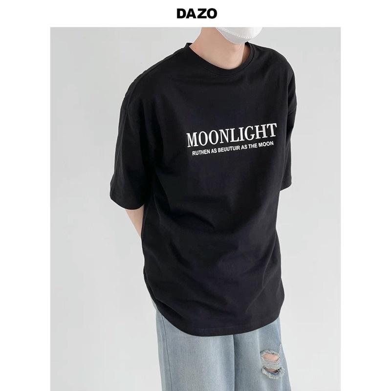 áo thun unisex tay lỡ moonlight