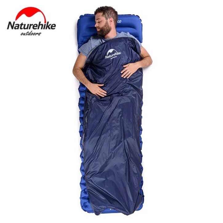Túi ngủ Naturehike campoutvn đồ cắm trại du lịch dã ngoại NH15S003-D giữ ấm êm nhẹ xếp gọn giữ ấm tốt A158