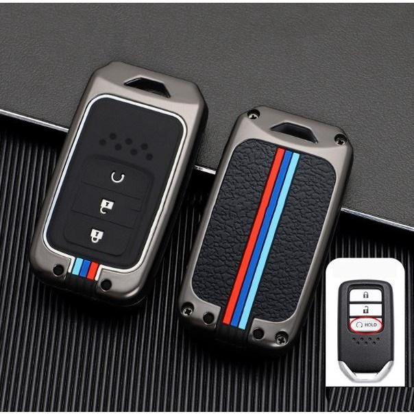 Ốp Bảo Vệ Chìa Khóa Xe Honda Civic, City, CRV, HRV, Brio, Accord Hợp Kim Kẽm Cao Cấp