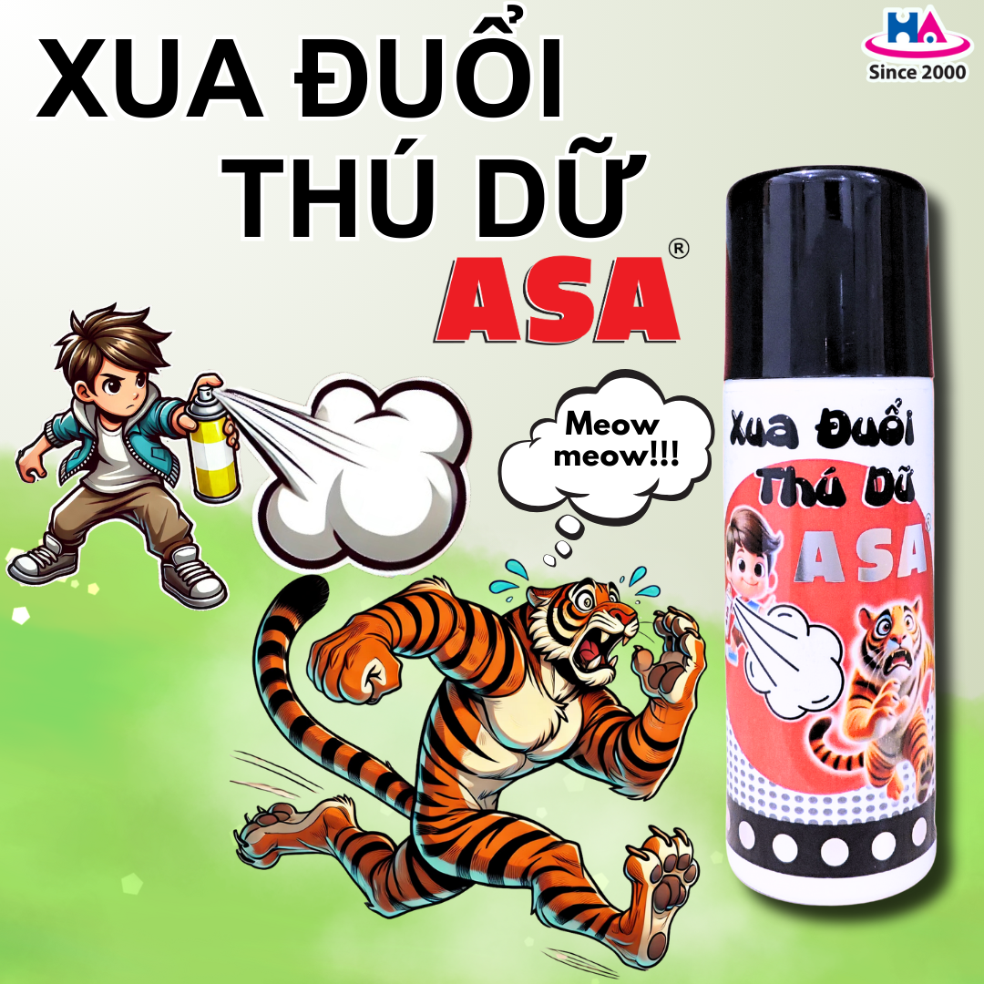 Xua Đuổi Thú Dữ ASA - Tự vệ khẩn cấp trong tình huống nguy hiểm bị thú dữ tấn công