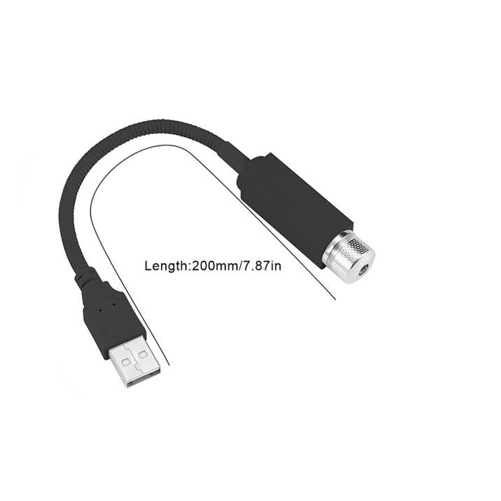 Đèn led laser chiếu sao bầu trời đầu cắm usb
