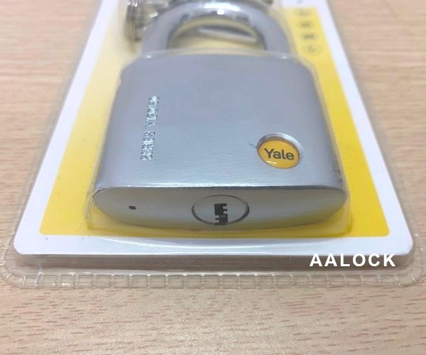 Ổ khóa bấm Yale Y120D/60/135/1/5 size 60mm chìa vi tính, khoá chống cắt, chống trộm cao cấp của Mỹ