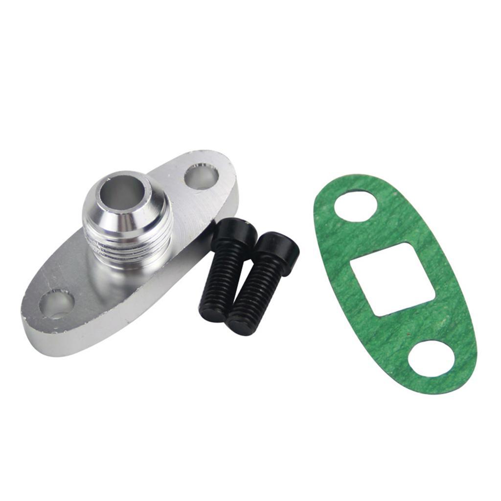 Oil Feed Inlet Flange Gasket Adapter Kit  Fitting T3 T3/T4