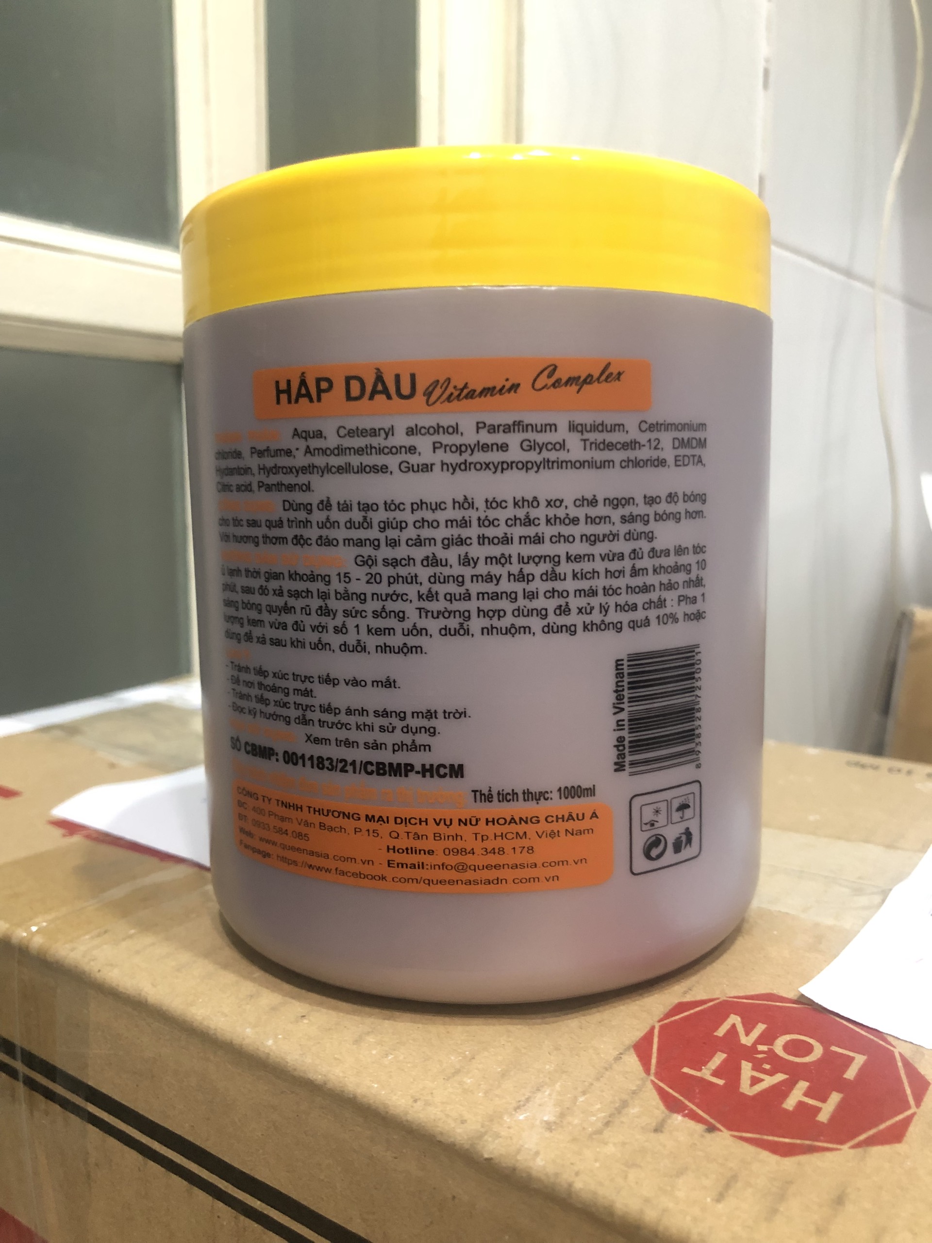 Hấp Vitamin Complex 1000ml