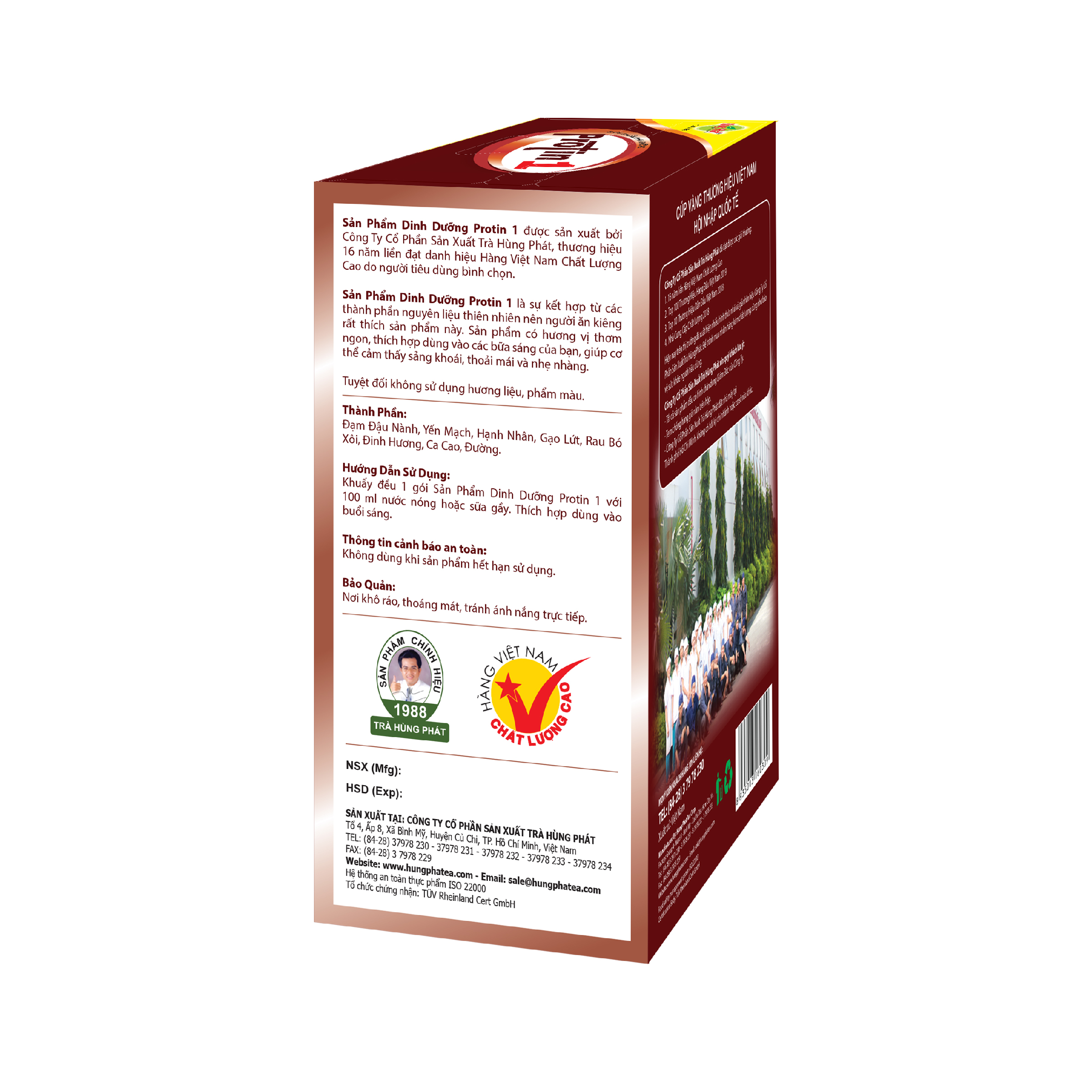BỘT PROTIN 1 - Sản Phẩm Dinh Dưỡng Hùng Phát