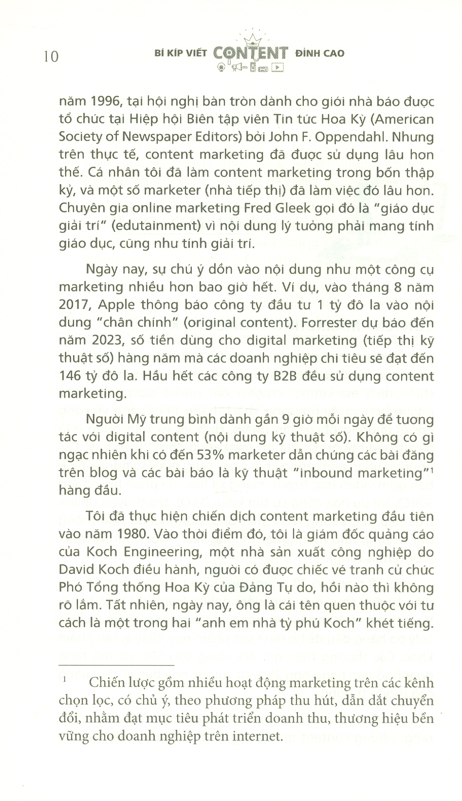 Bí Kíp Viết Content Đỉnh Cao - Cách Tăng Gấp Đôi Hiệu Quả Chiến Dịch Marketing - Robert W. Bly; Nhật Linh dịch